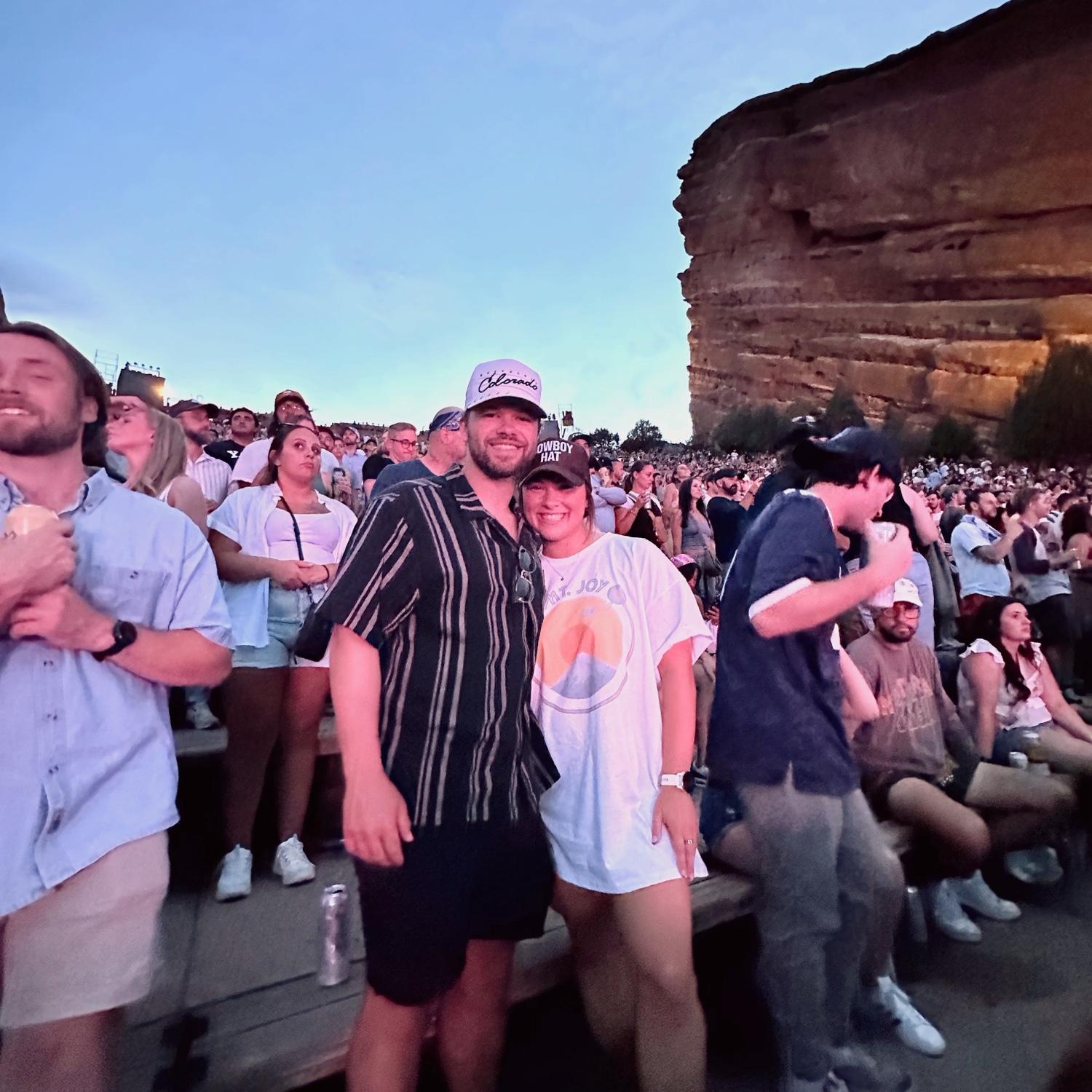 August 2023- Red Rocks Amphitheater, CO