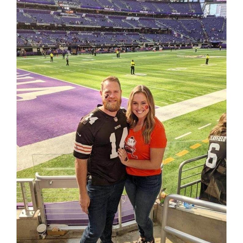 We travelled to Minneapolis with friends to see an NFL game and Kailey learned how to properly cheer for the Browns (Here we go Brownies, here we go!)