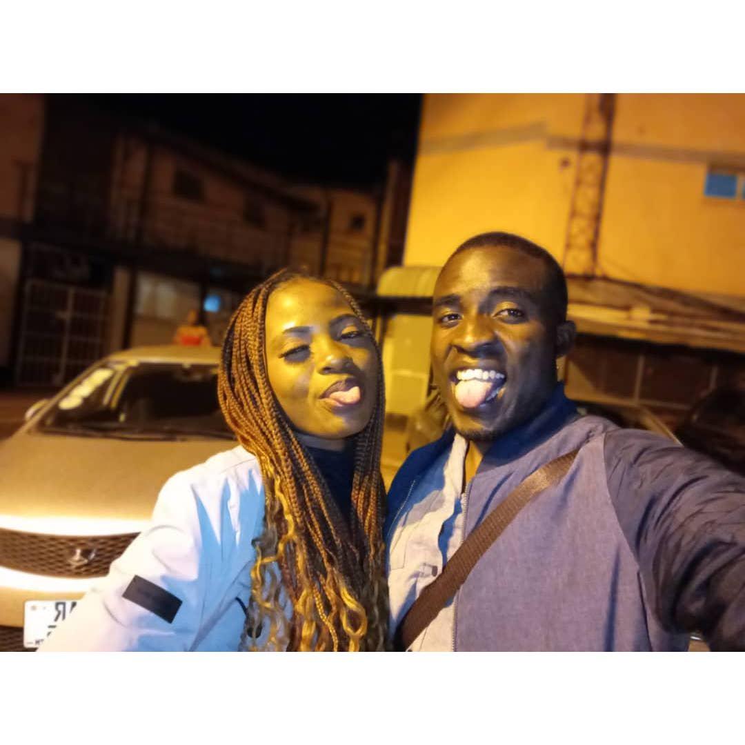 I was like....let me take you in the world mwaice.....she enjoyed every minute we spent together.
