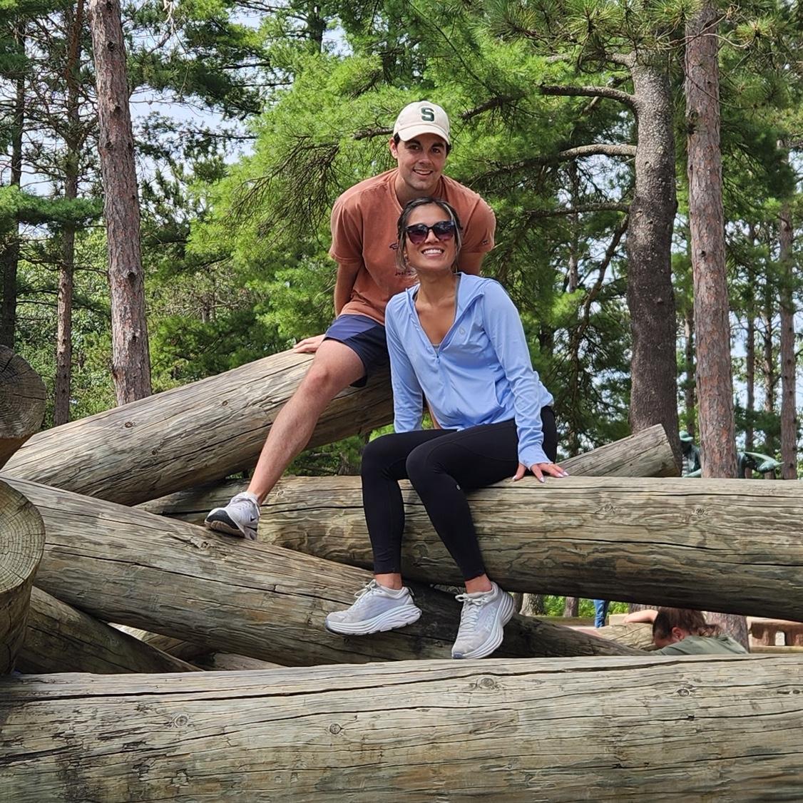 Up north over Labor Day weekend at Lumberman’s Monument!