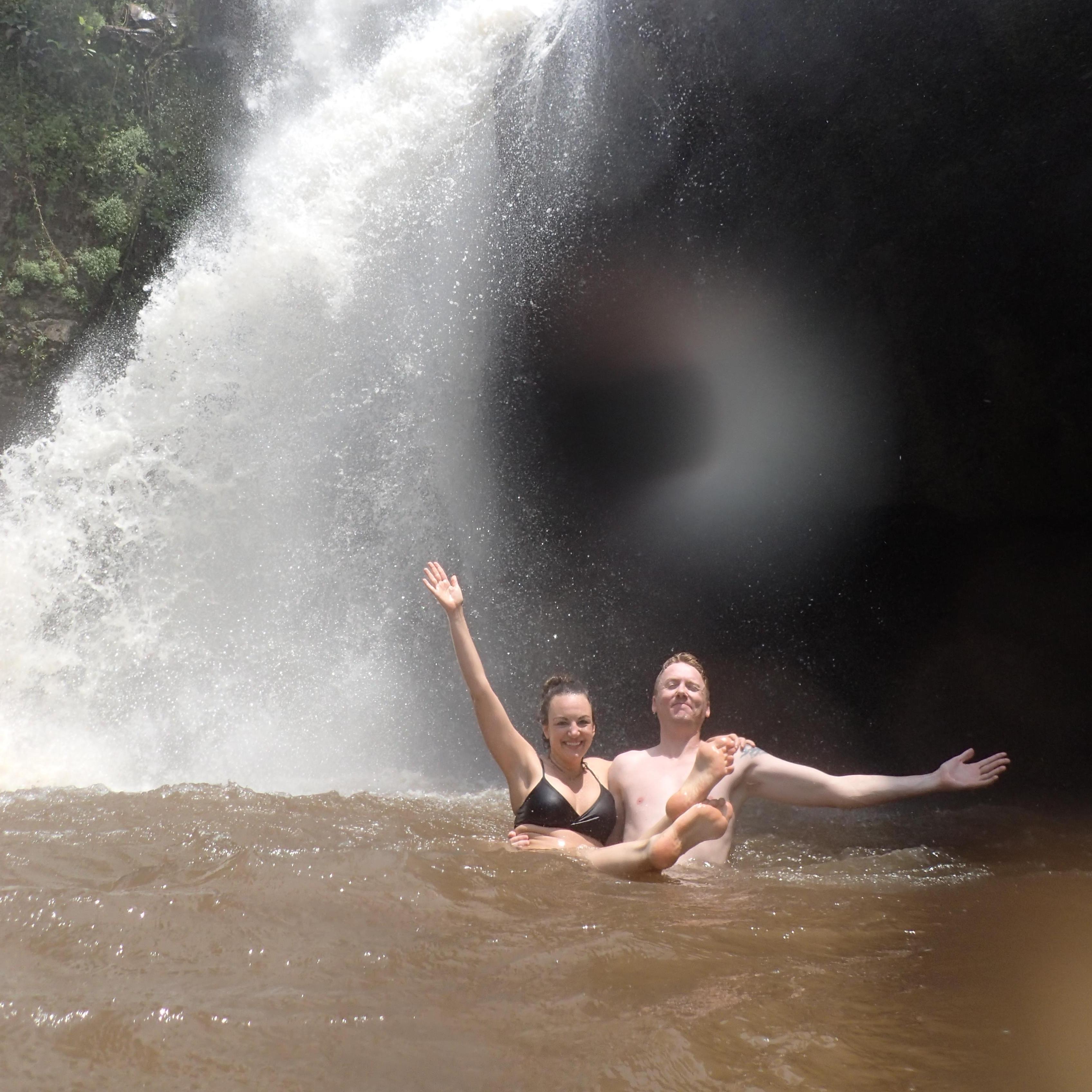 Chasin' waterfalls in Bali