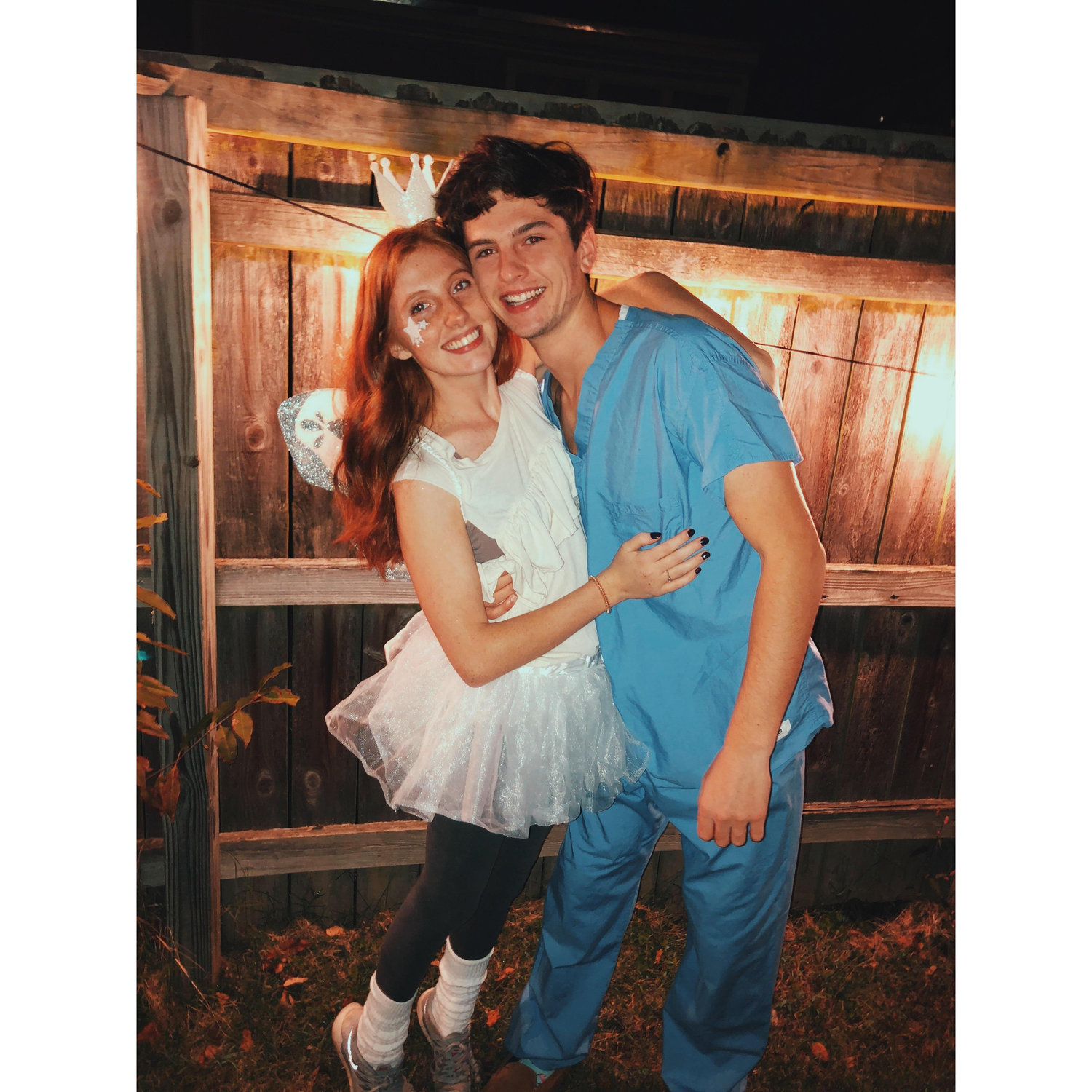 halloween! a dentist & tooth fairy :)