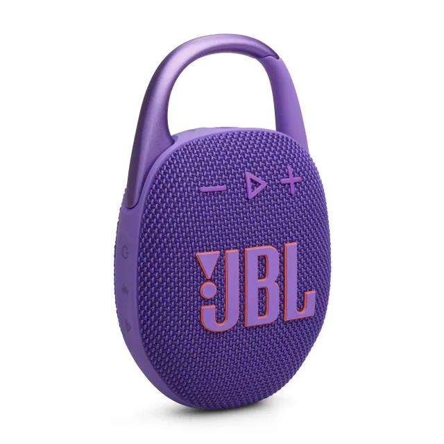 JBL Clip 5 Portable Bluetooth Waterproof Speaker - Purple