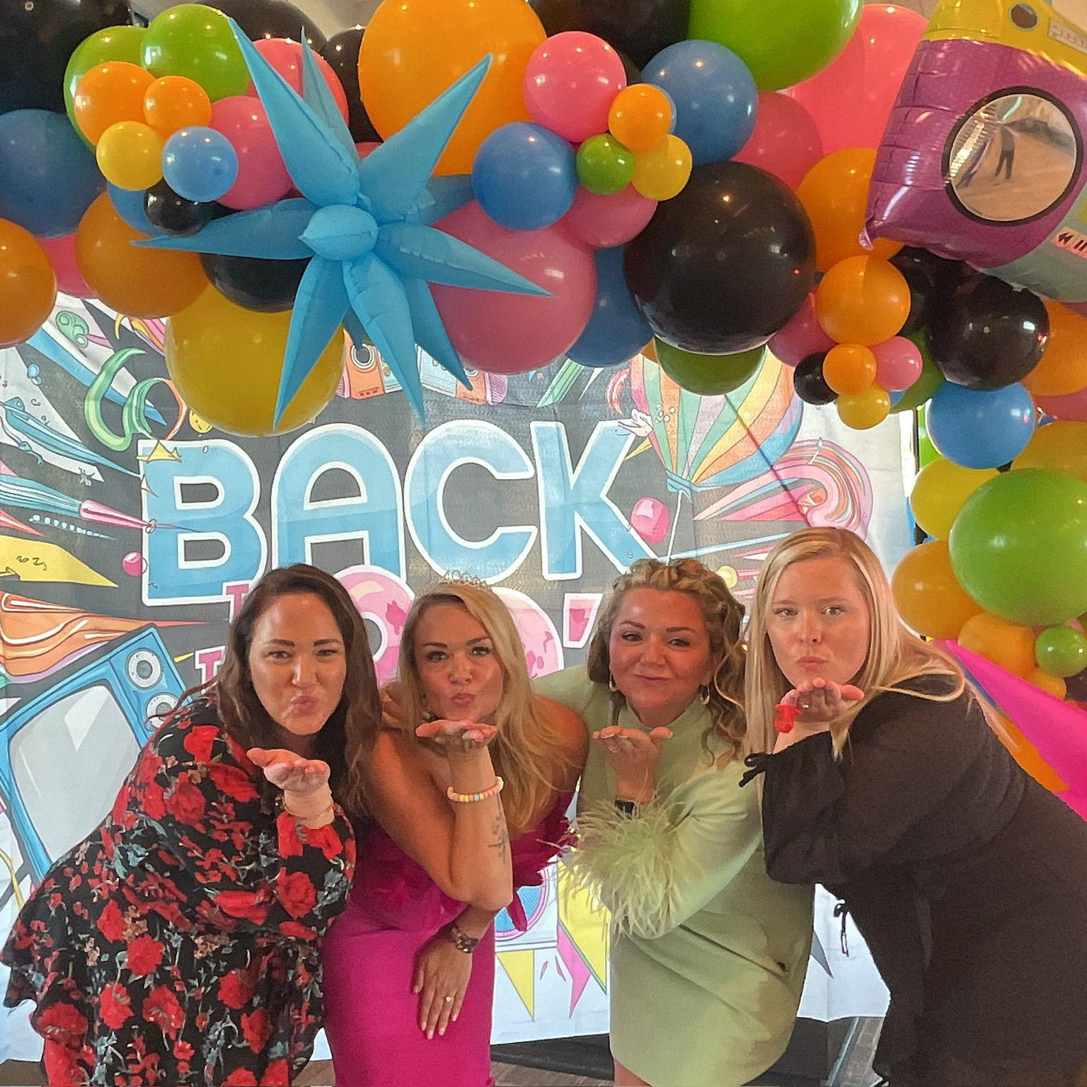 Cassie, Rachel and Olivia at my 40th Birthday Party