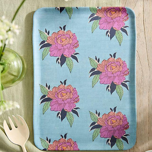 Blossom Melamine Serving Platter
