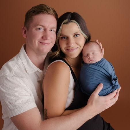 Newborn pictures for Baby Jett