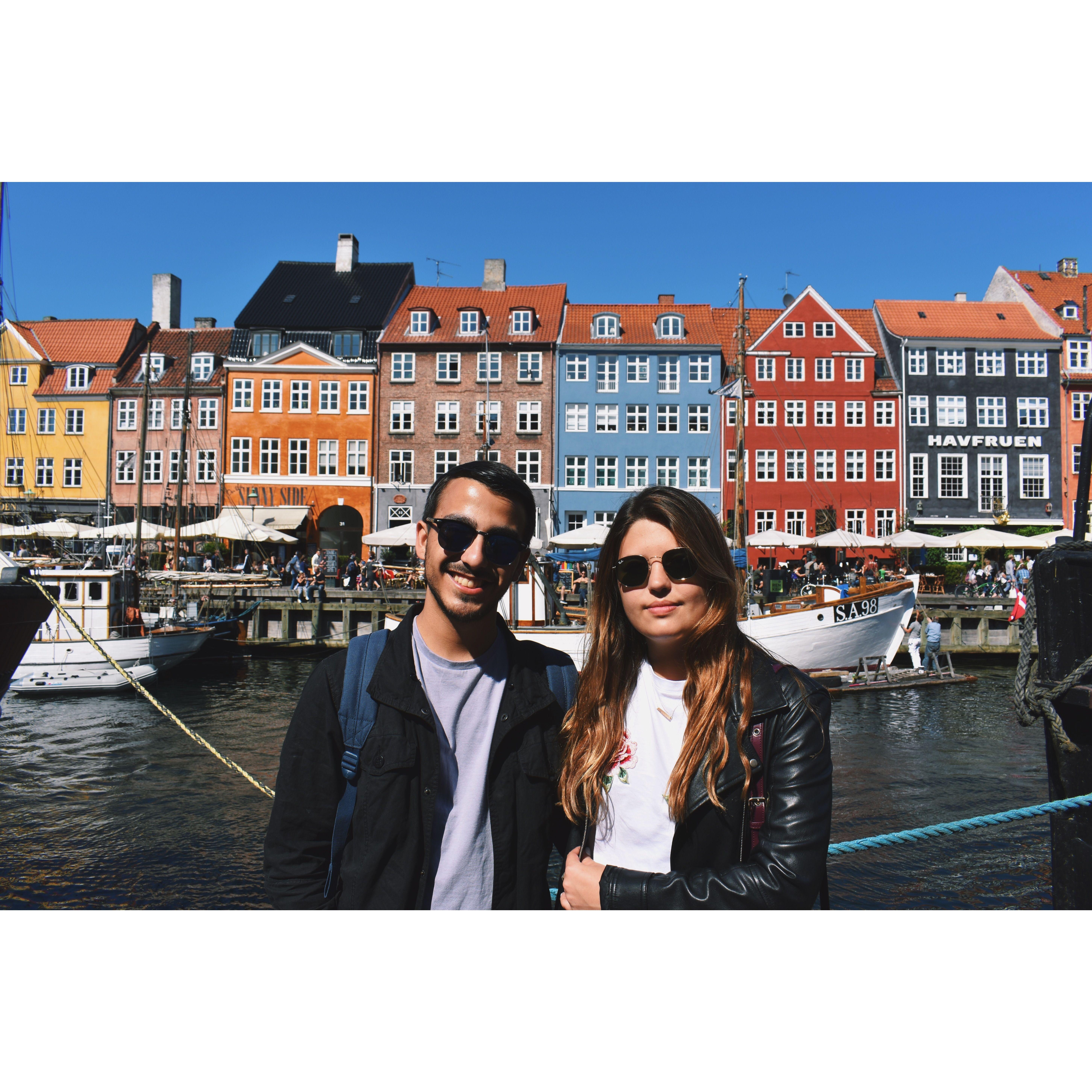 First time traveling together in another continent 🌍