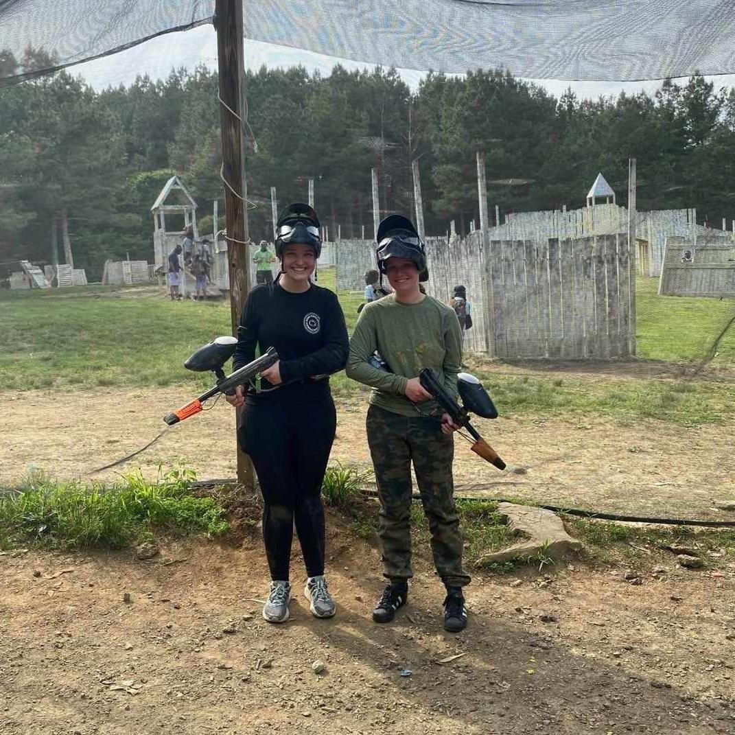 Paintball that resulted in some knarly bruises