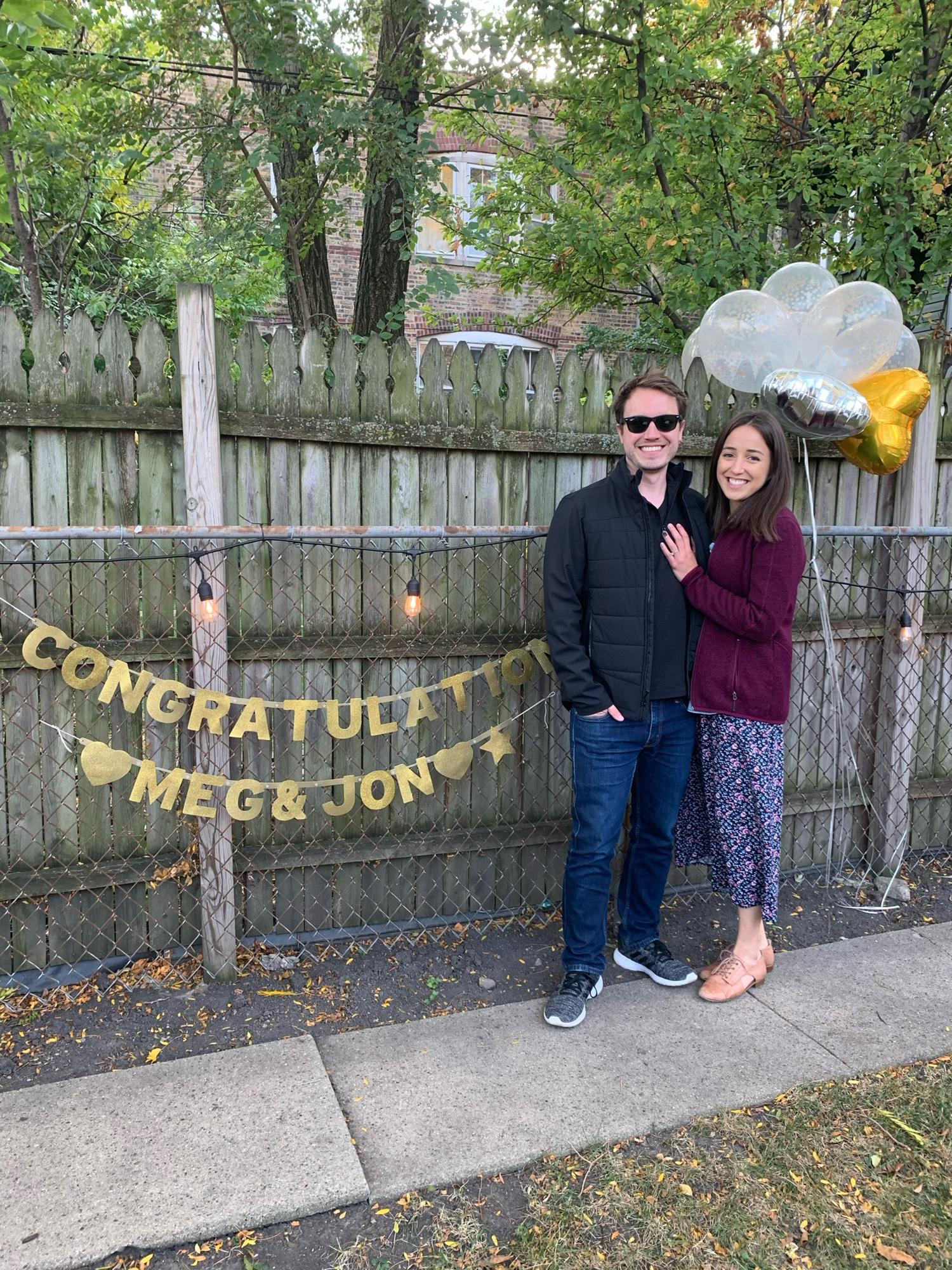 October 2020 / backyard engagement shin dig