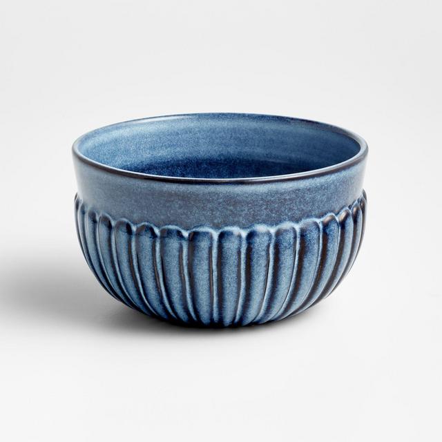 Cove Glazed Indigo Blue Bowl