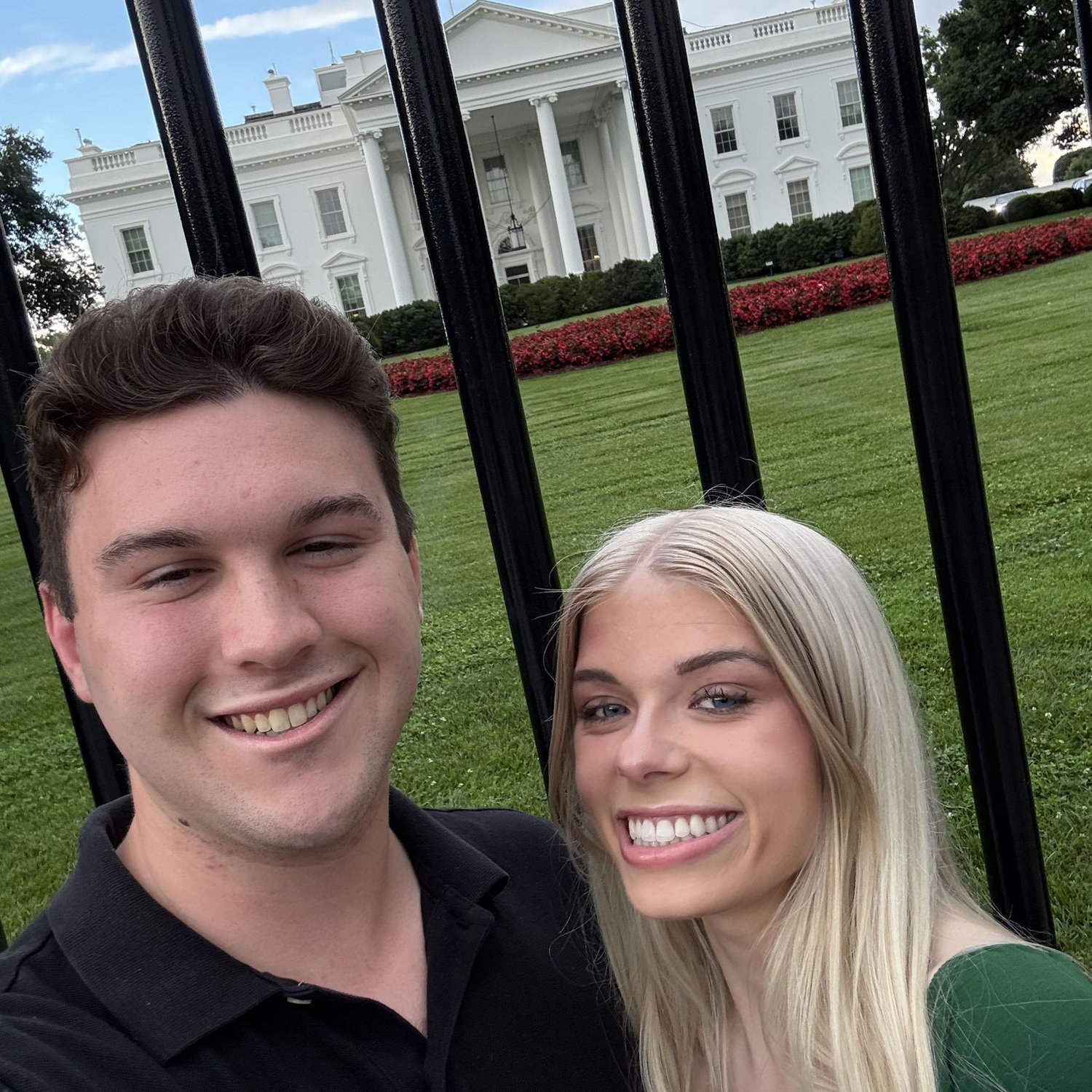 Moments before Jack got one one knee.