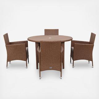 Summer 5-Piece Outdoor Set with Cushions