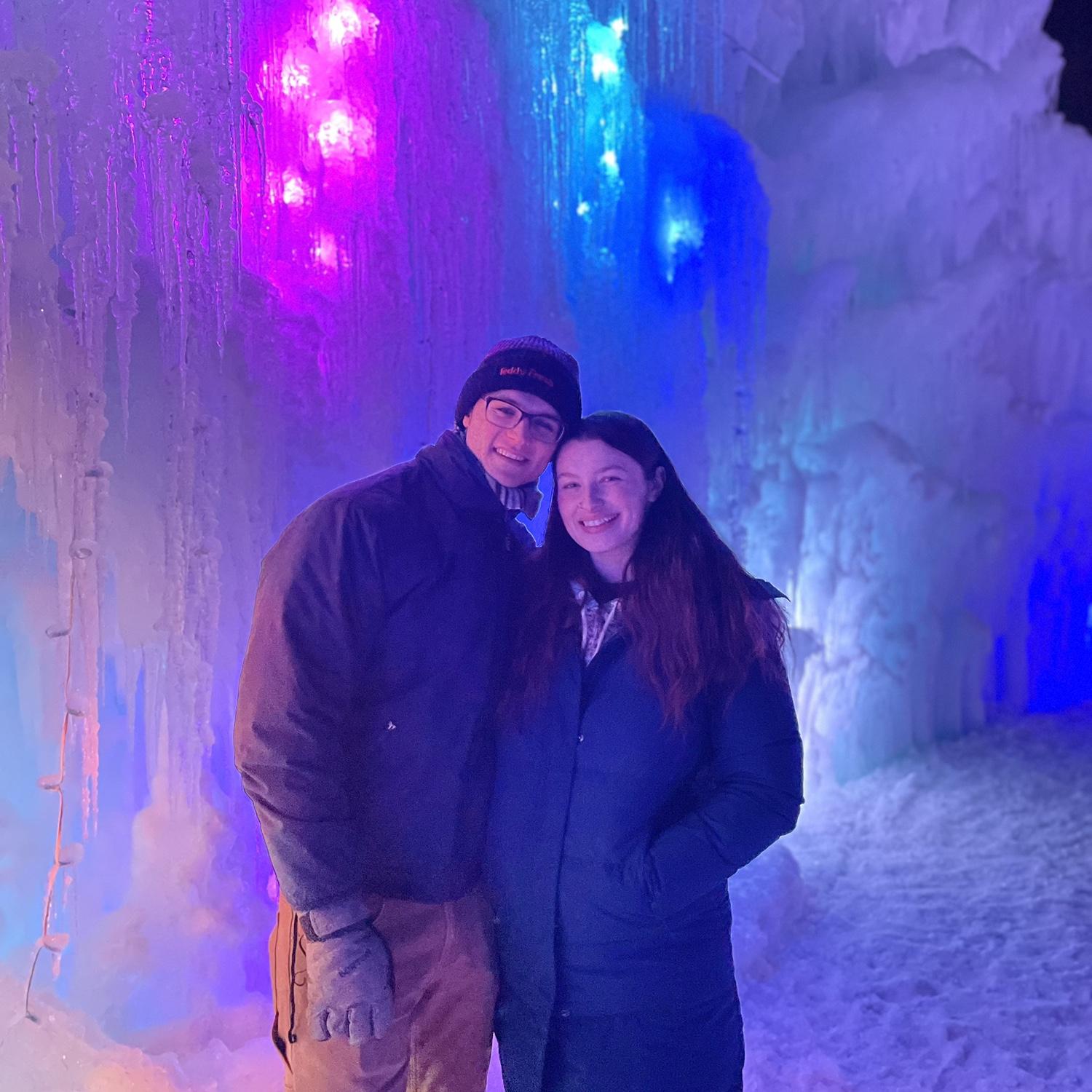 Lake George ice castles, February 2022