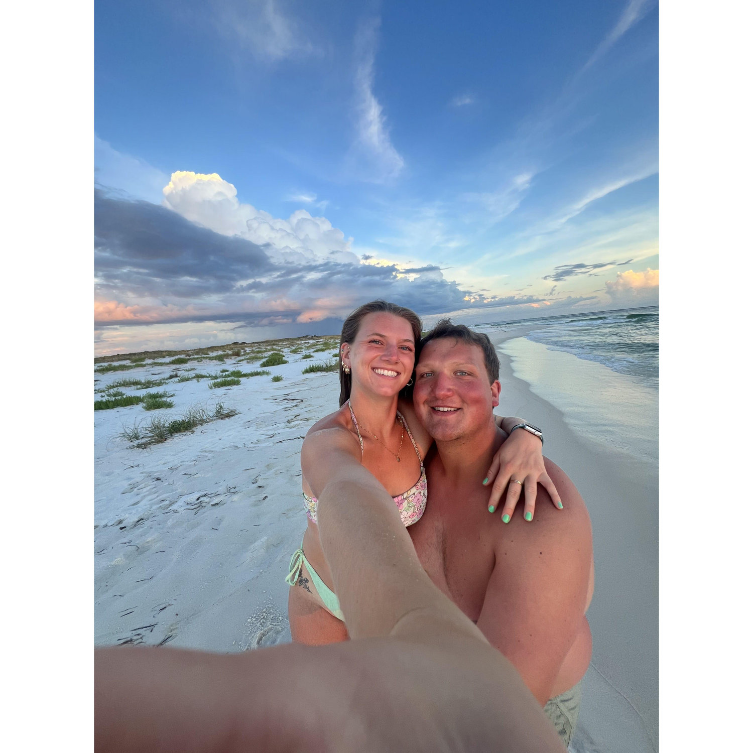 Our first trip to Pensacola Beach (one of Patrick's all time favorite spots to fish) together!