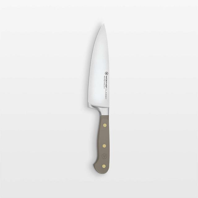 Wusthof Classic Color Velvet Oyster 6" Chef's Knife