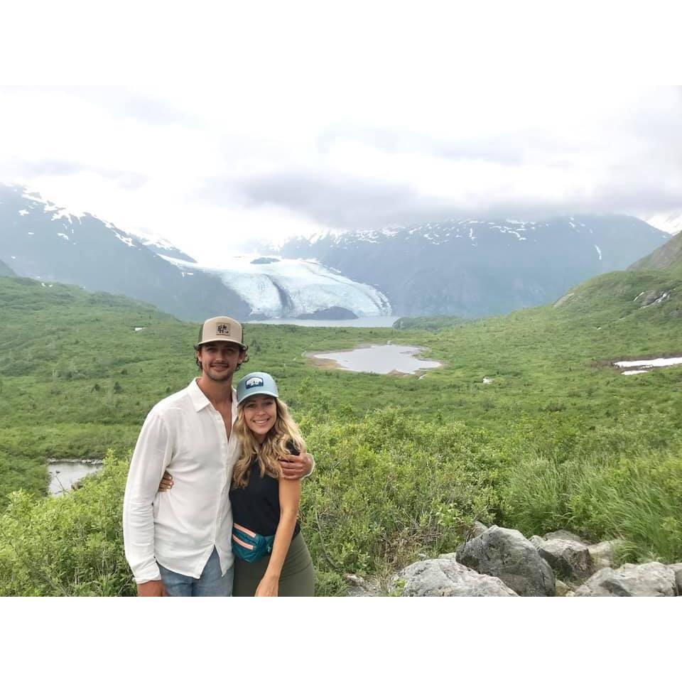 Glacier hike in Alaska, this was so beautiful!