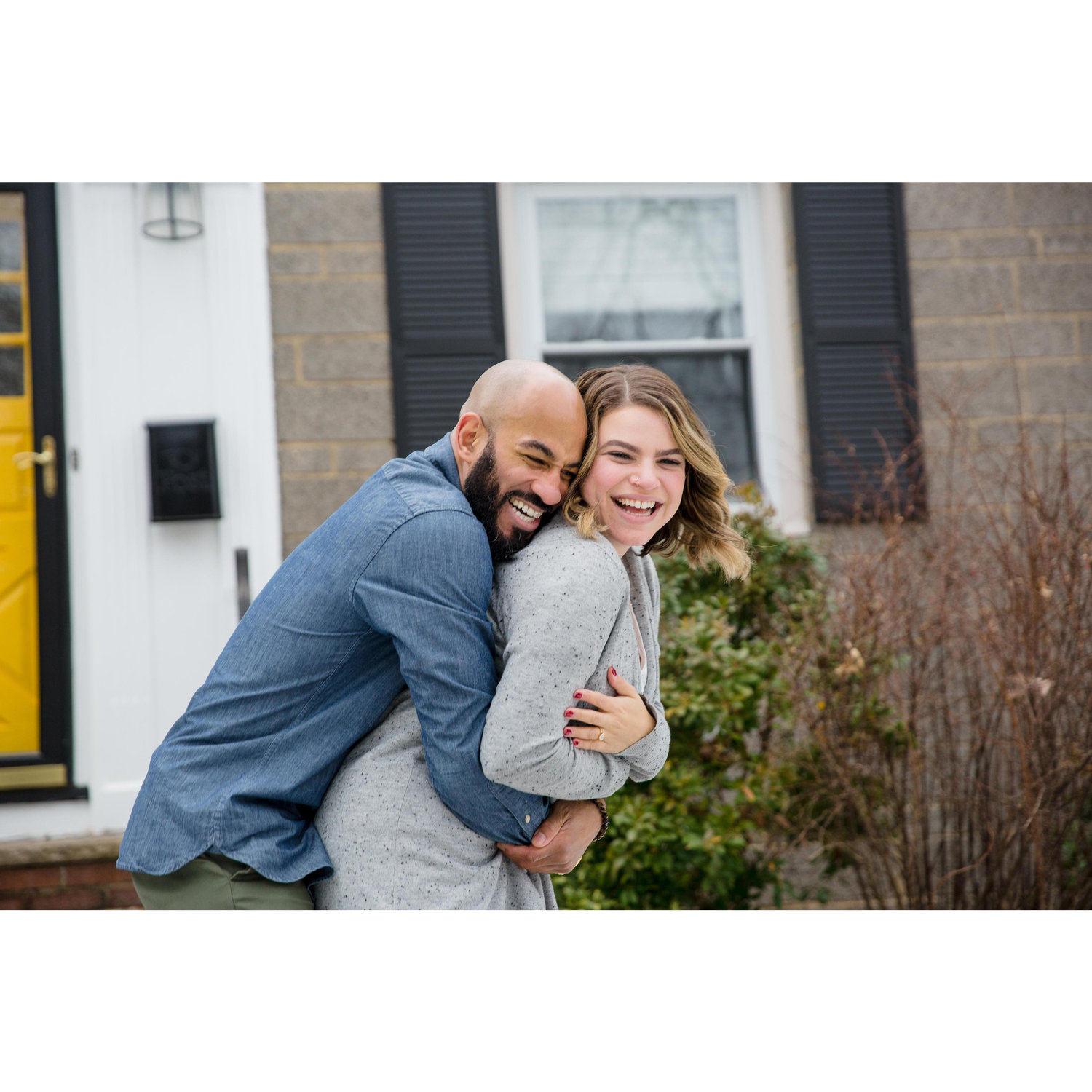 The future Mr. and Mrs. Malcolm!