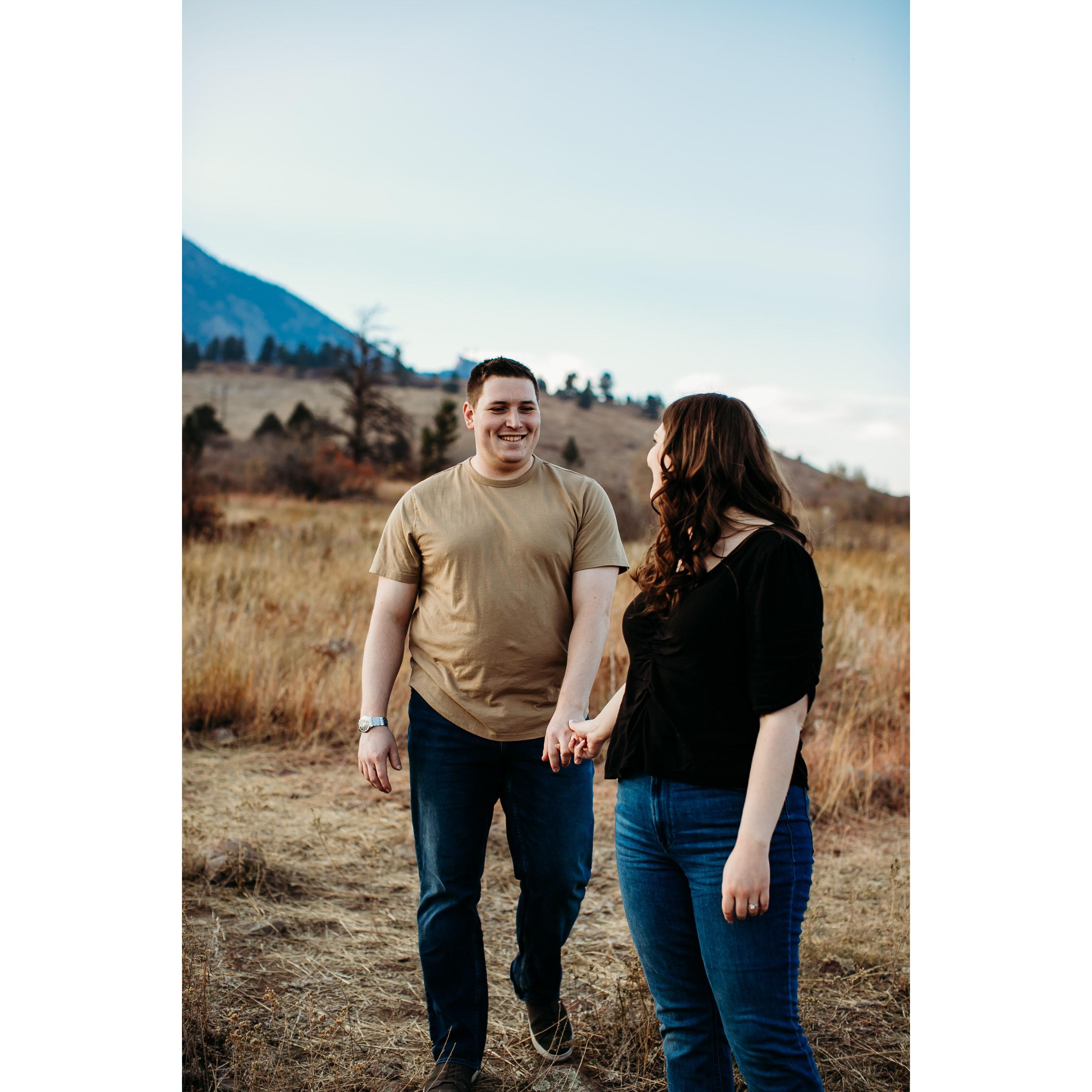 Engagement photos - Boulder, 2023