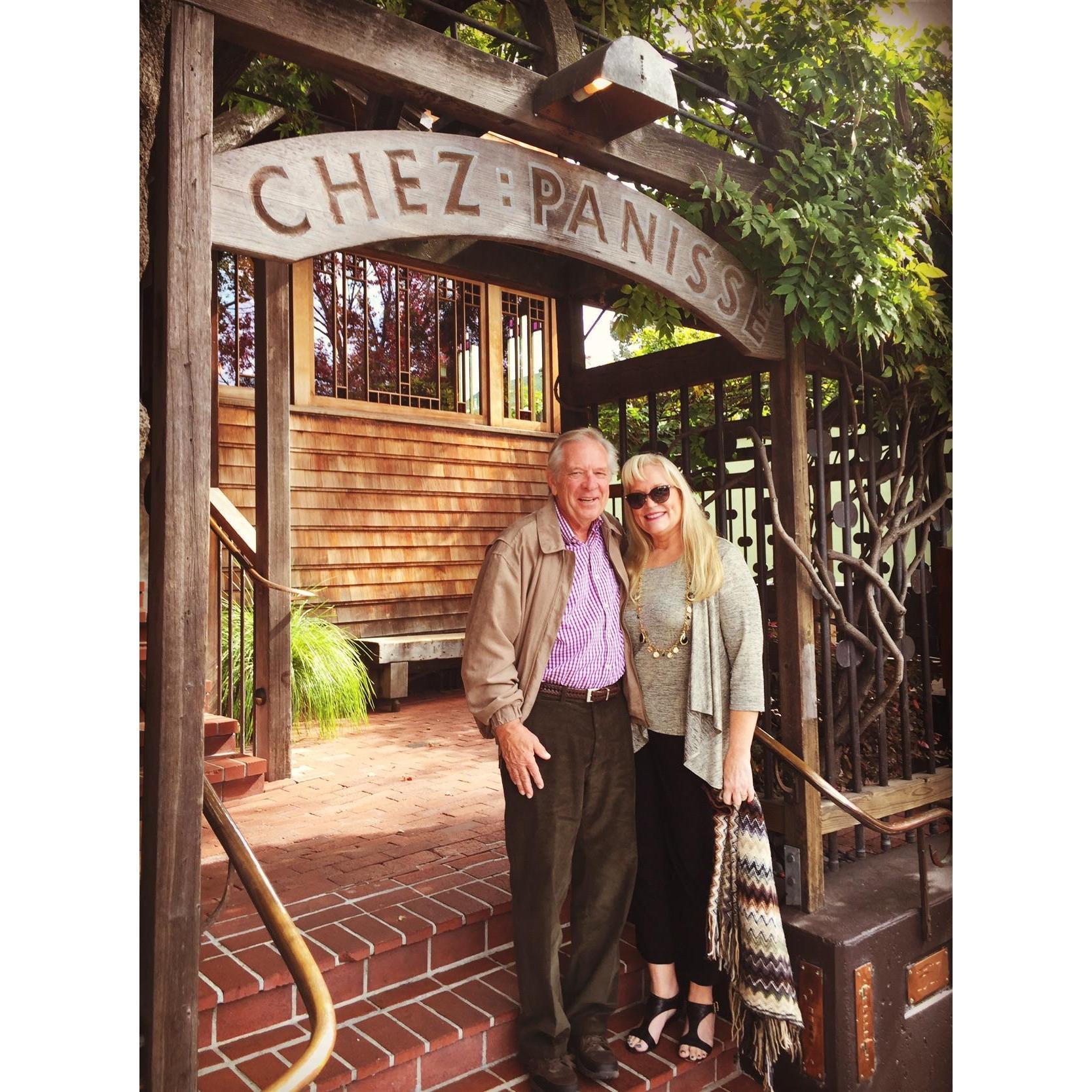 Indulging at Chez Panisse!