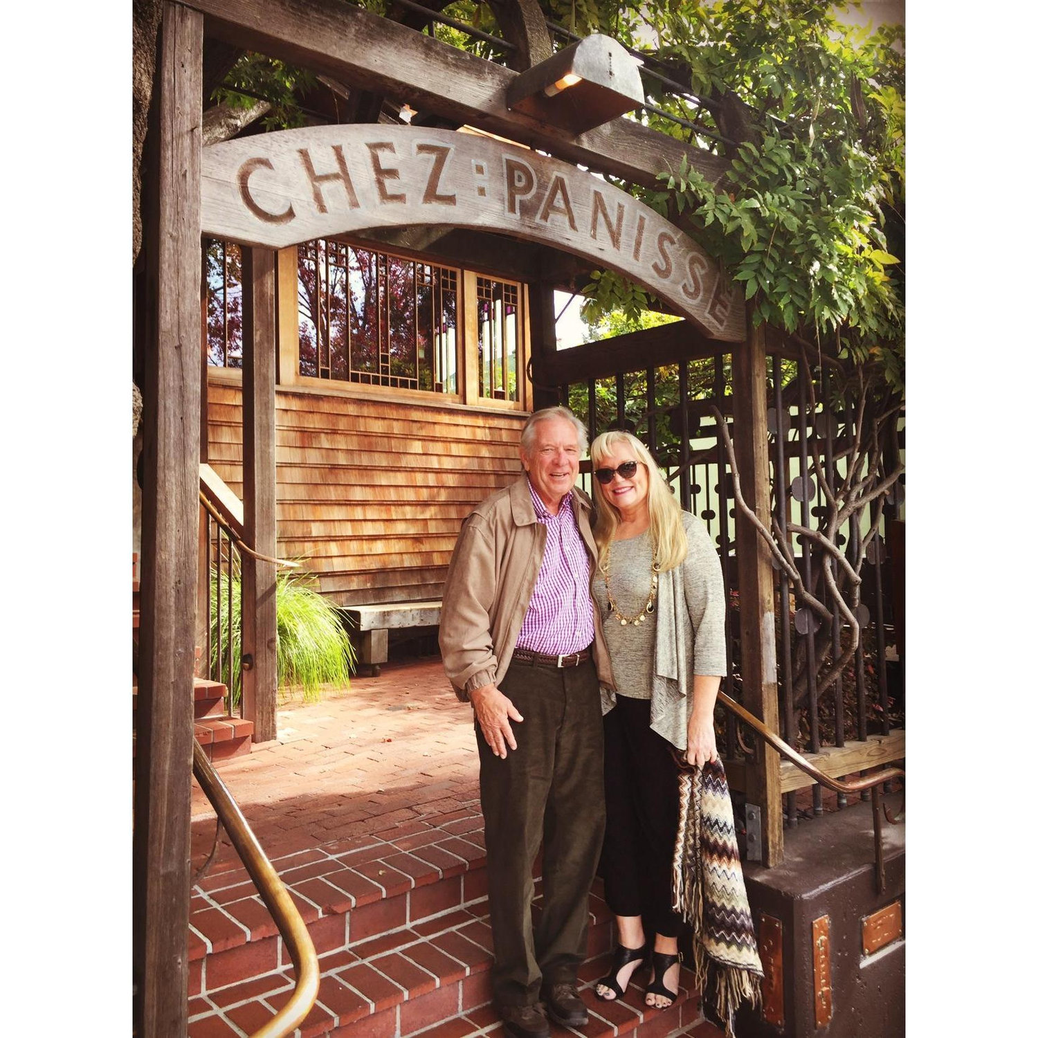 Indulging at Chez Panisse!