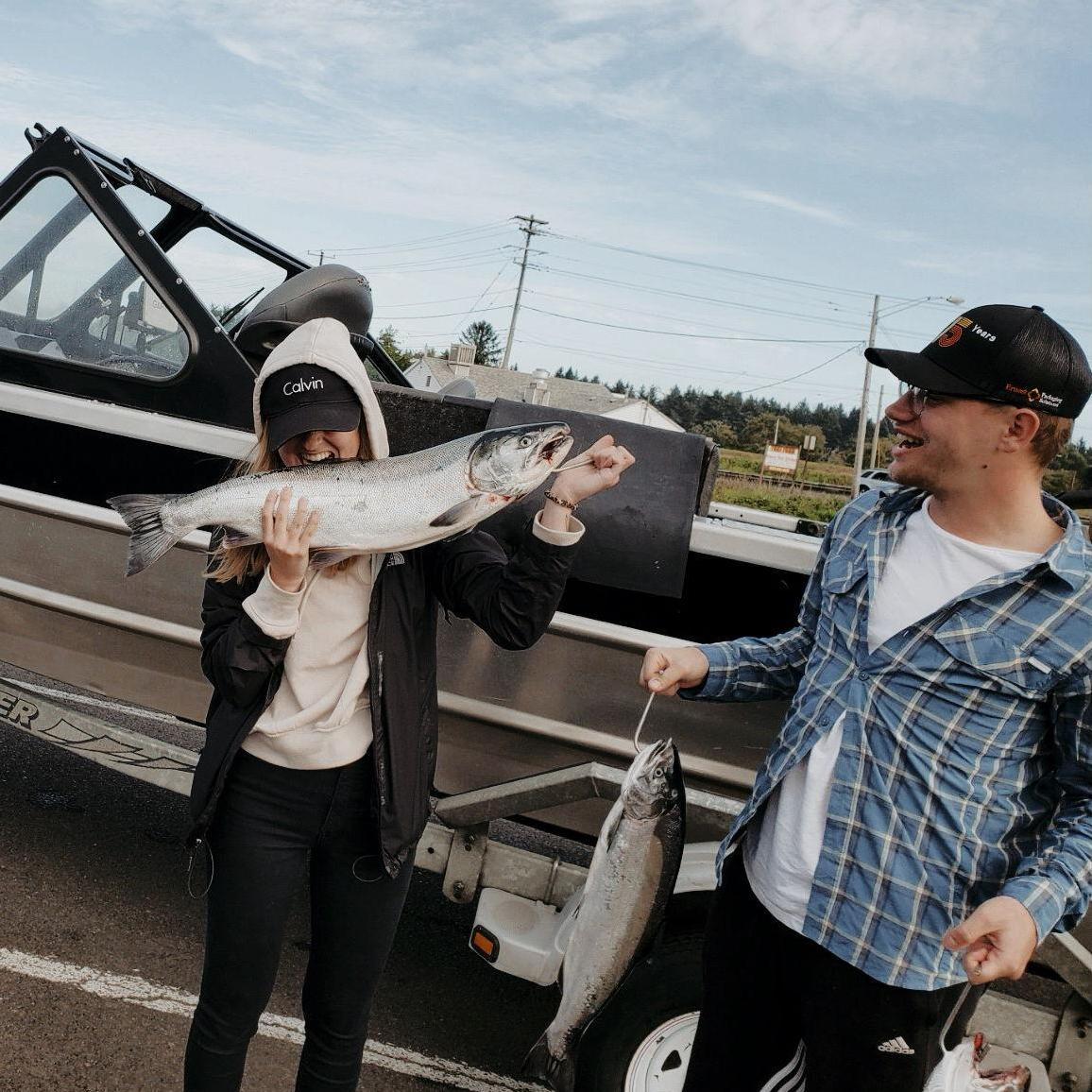 September 11, 2021 - Salmon Fishing Trip at the Coast