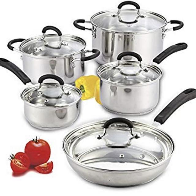 10 piece cookware set