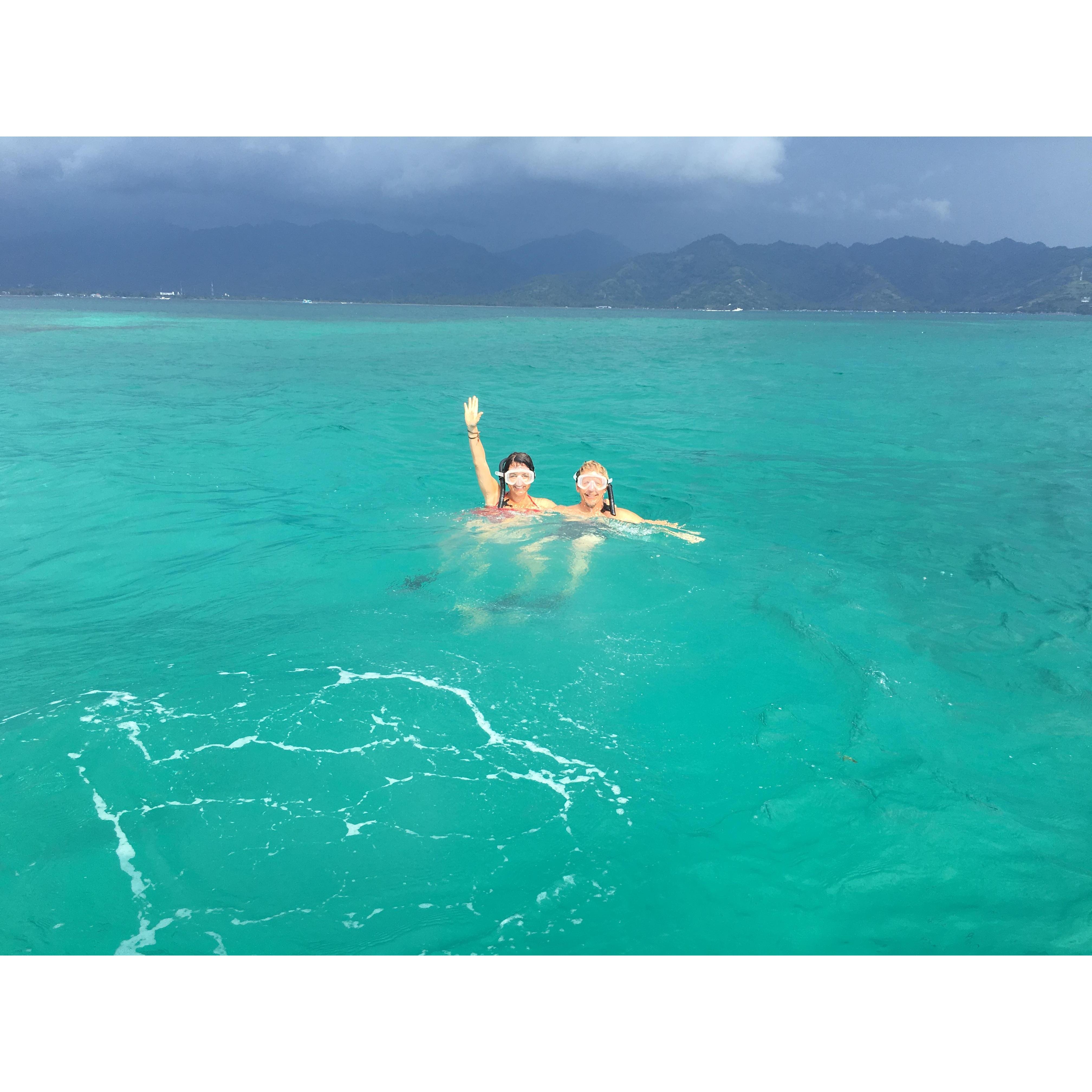 Snorkeling in the Gili Islands!