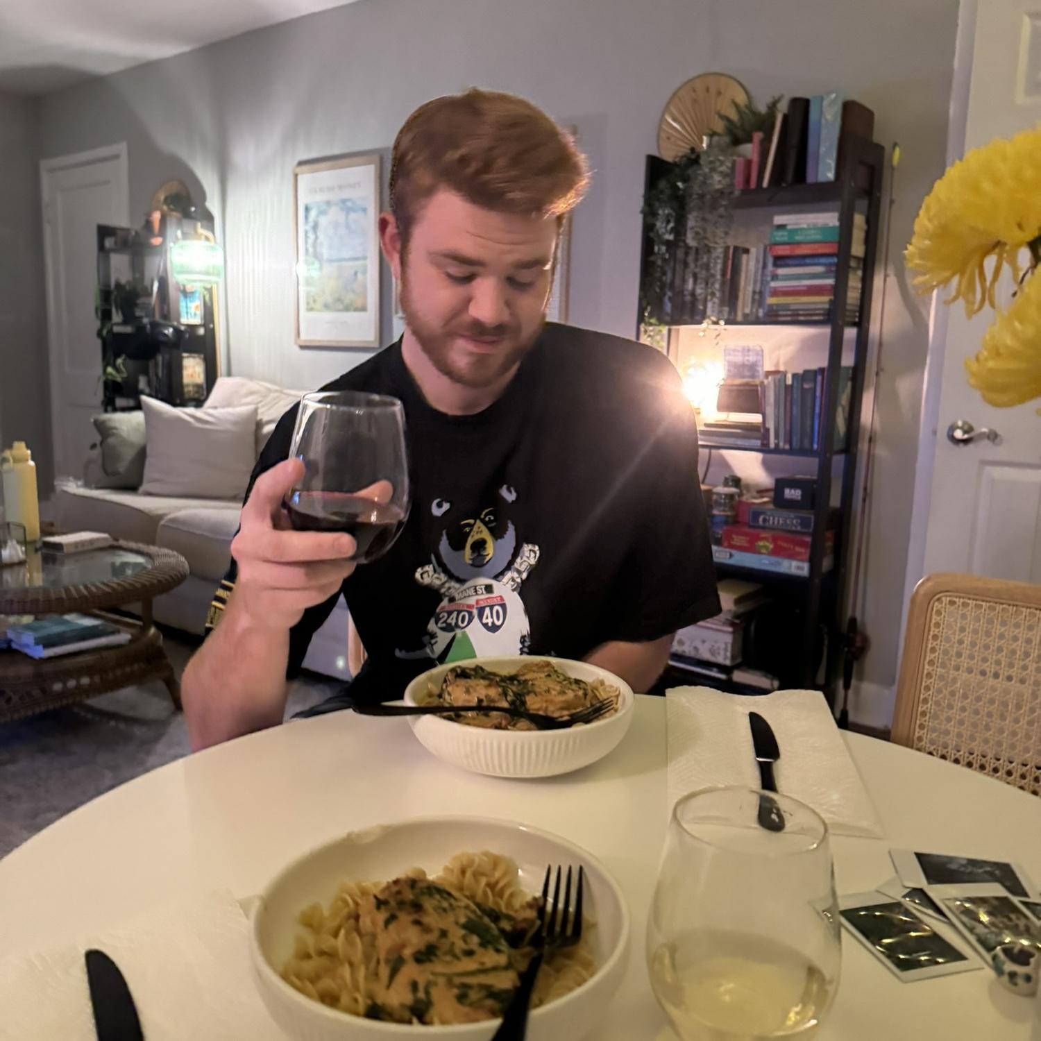 Cooking for the first time together!! (Mainly me teaching him but we’re excited to continue to learn and cook together)