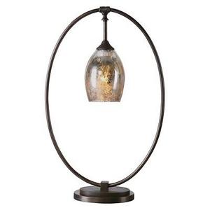 Uttermost Lemeta Oval Table Lamp - Bronze