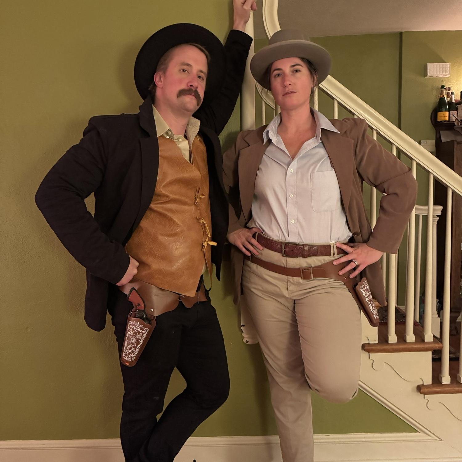 Yes, his mustache is real.