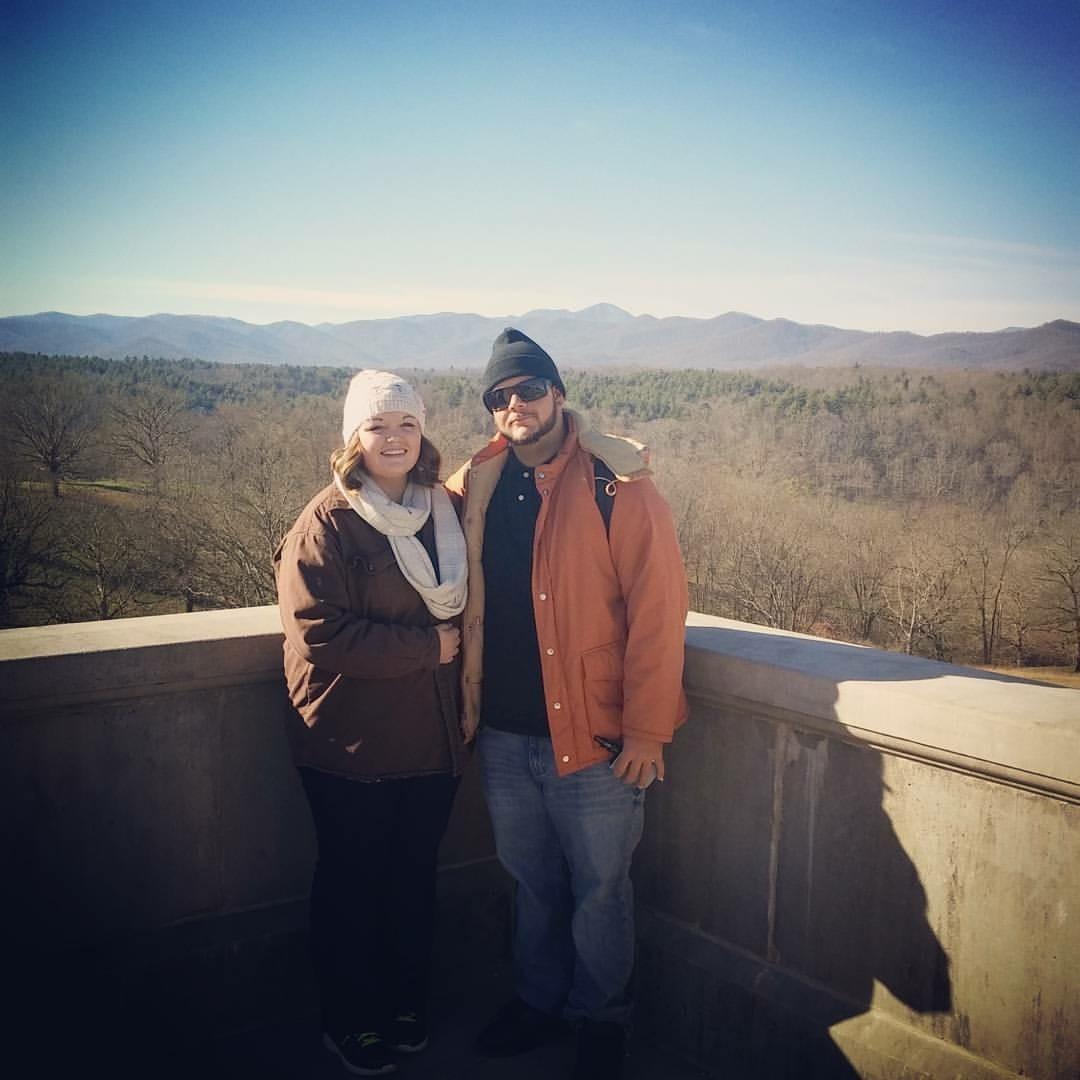 At the Biltmore Estate in North Carolina