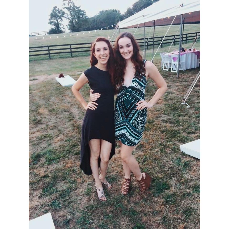 Allison and Emma became close pals during freshman year of college. Alli is now the godmother to Emma's daughter Ava.