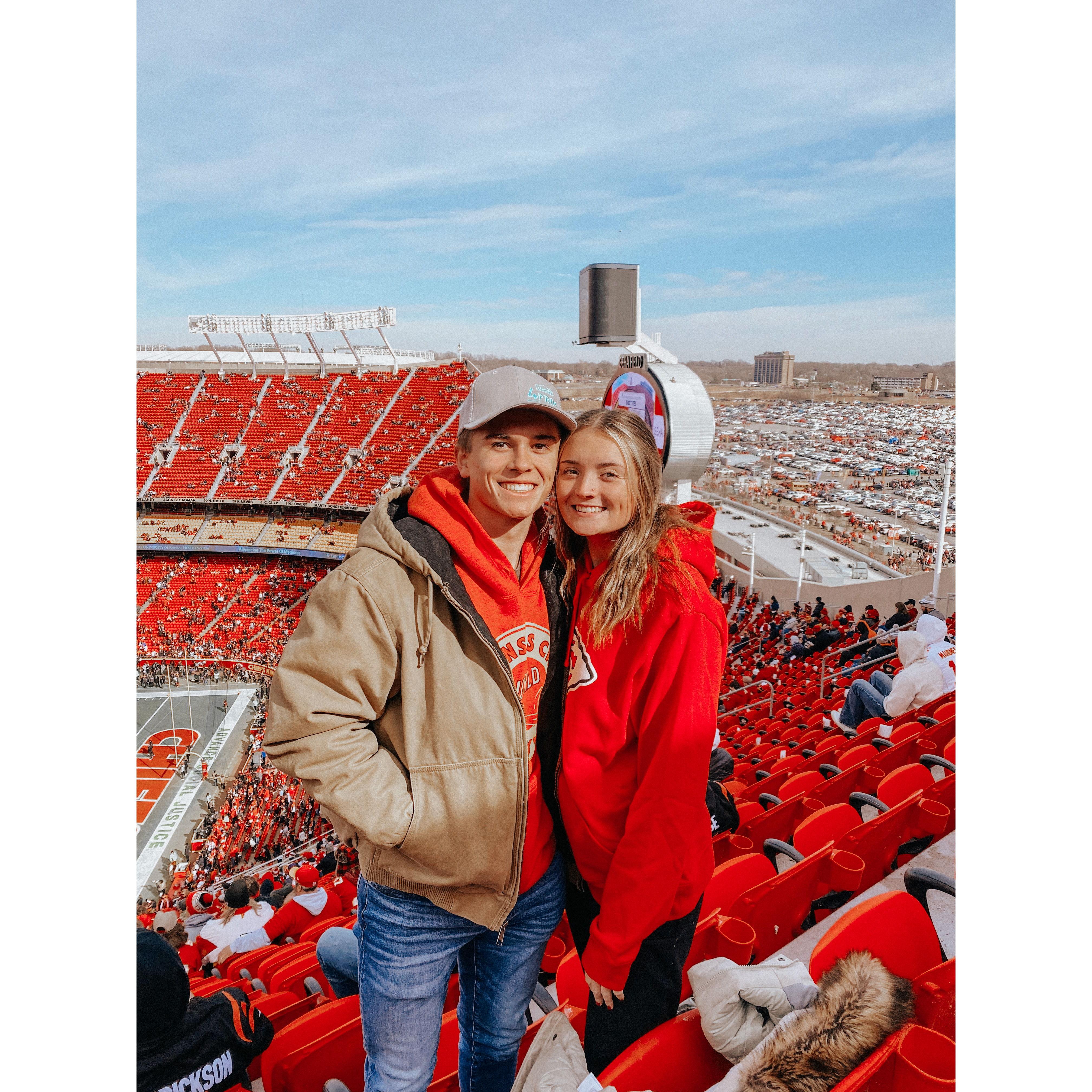 AFC Championship Chiefs game!