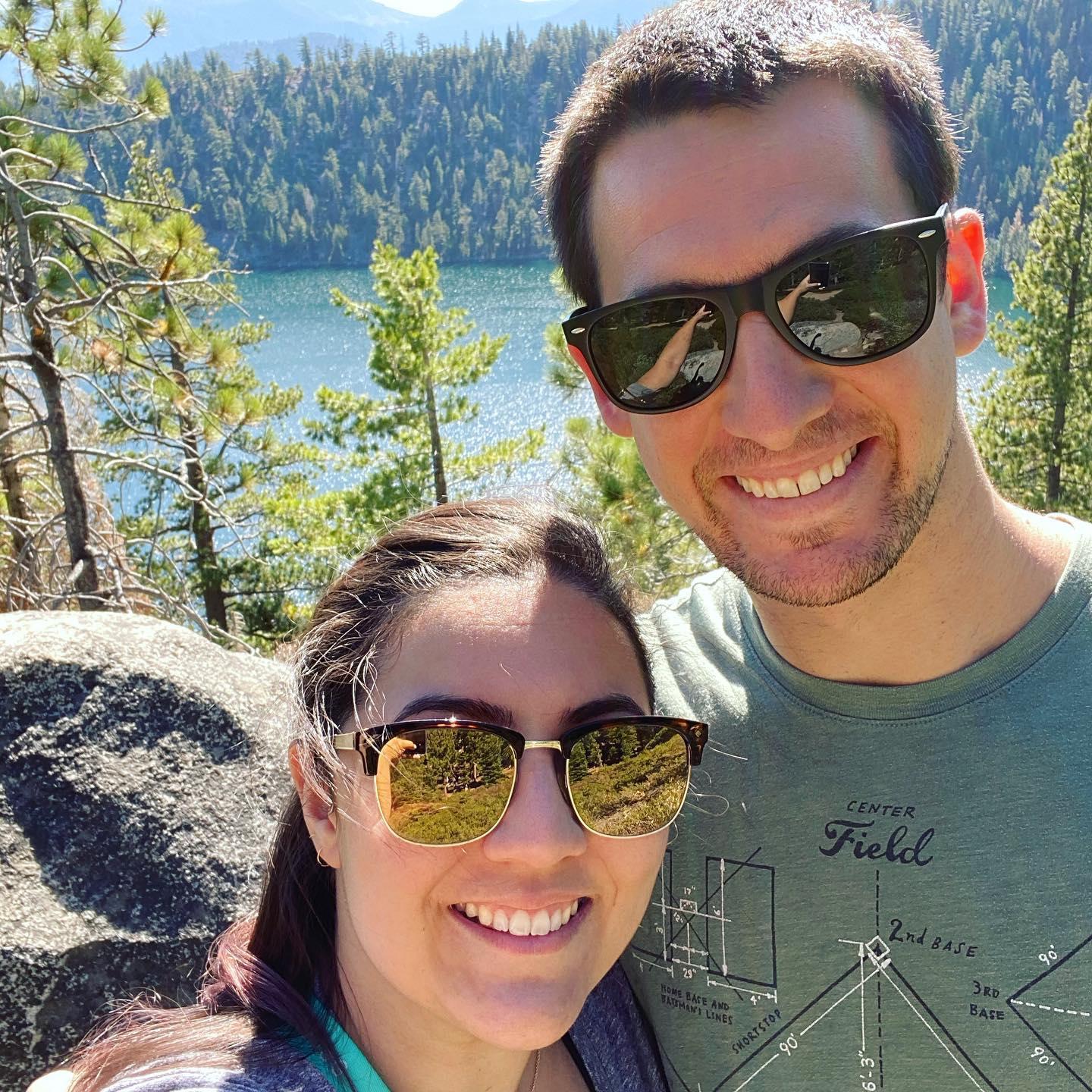 Hiking at Lake Tahoe