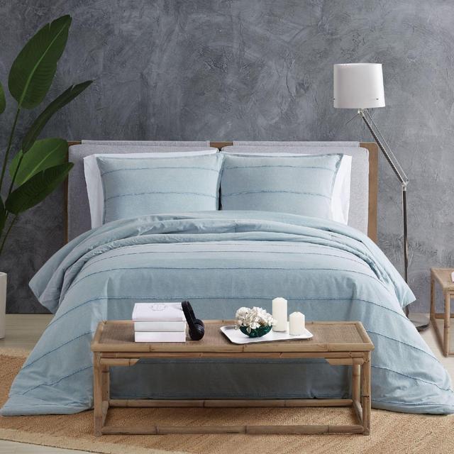 Sean Jean® Tufted Stonewash King 3-Piece Duvet Cover Set