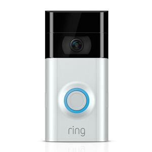 All-new Ring Battery Doorbell, Head-to-Toe Video, Live View with Two-Way Talk, and Motion Detection & Alerts (2024 release), Satin Nickel