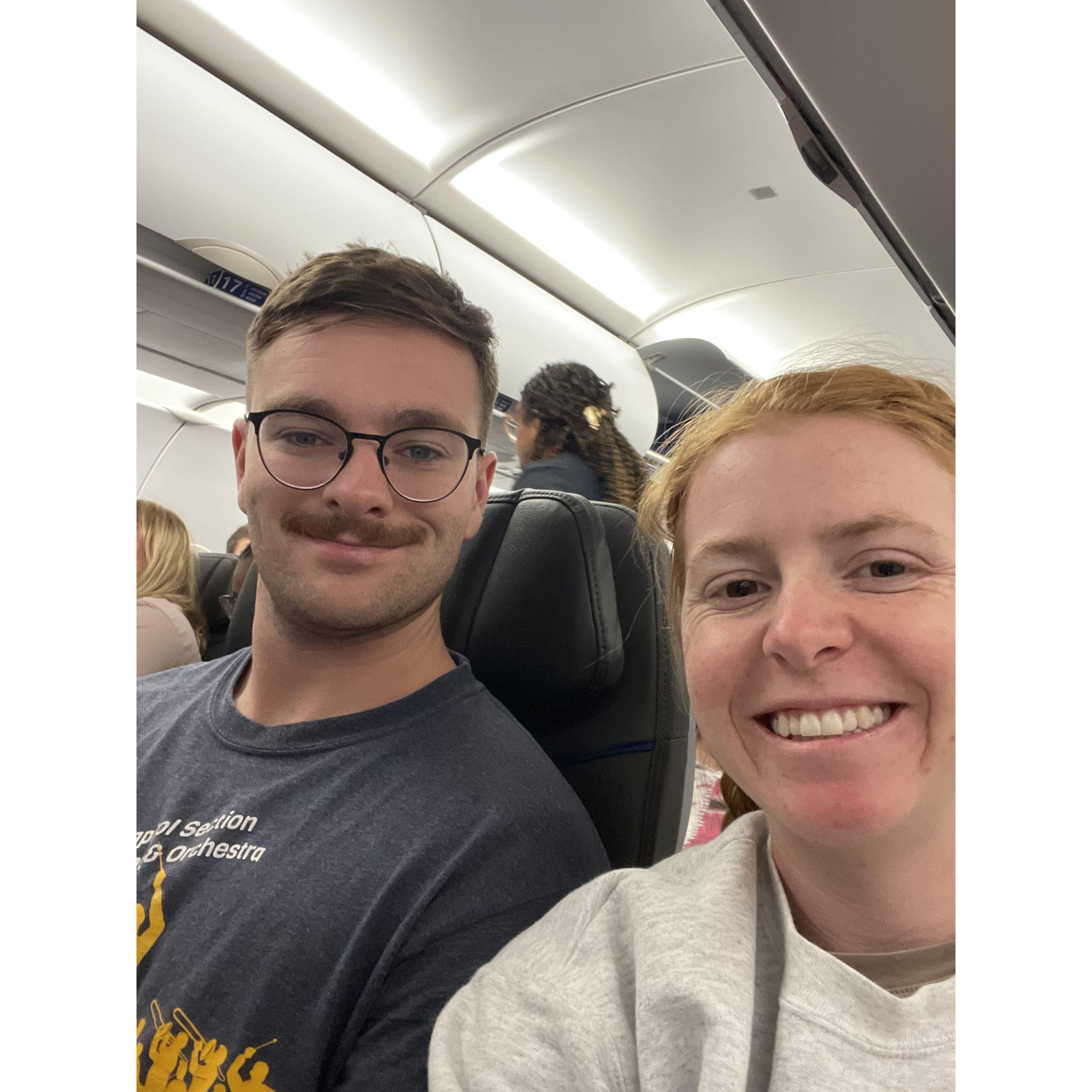 Heading to New England for David's first time
