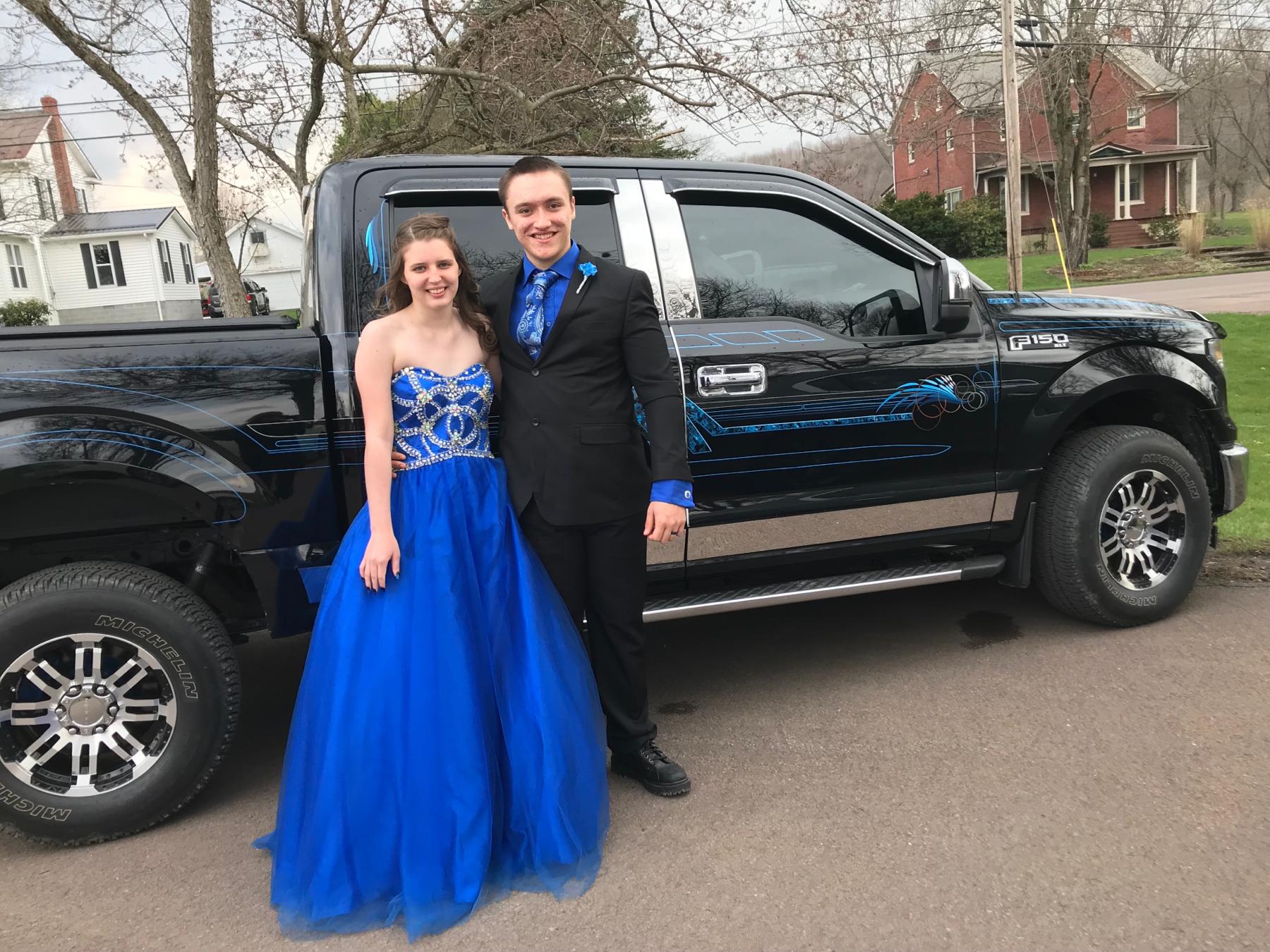 Our first prom together!! April 28th, 2018