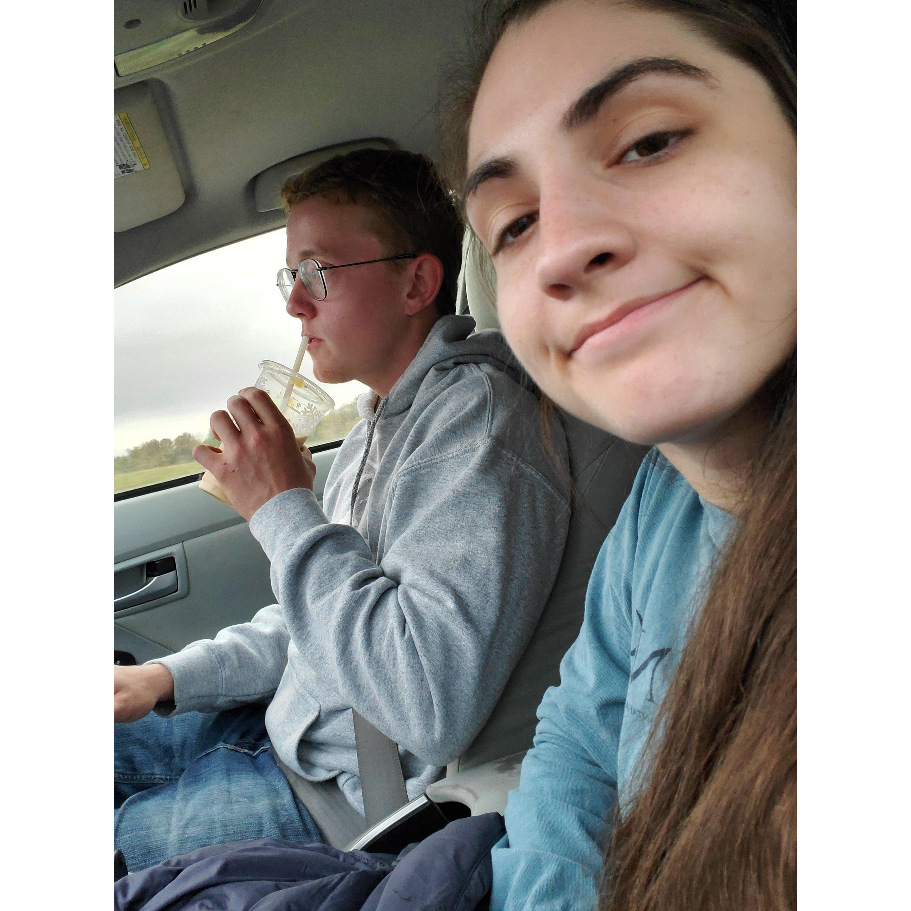 We drive alot