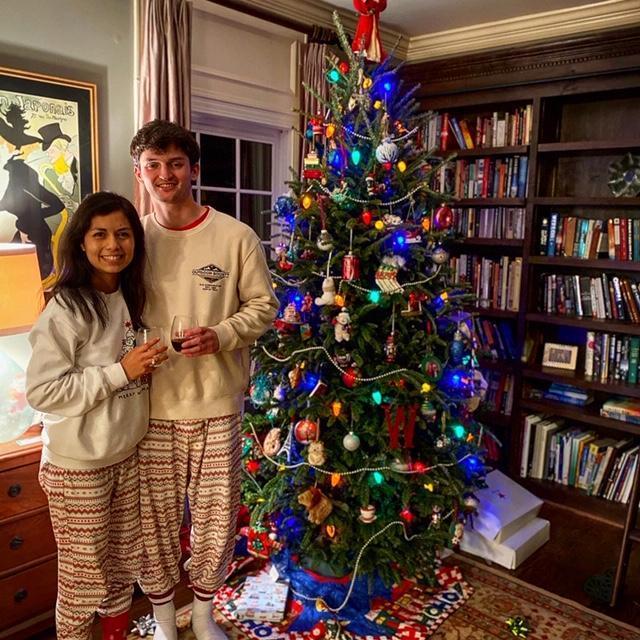 Pao and I had our busiest Christmas season yet this year with two cities, two Christmas dinners, and two soon to be merged families :). The one constant was PAJAMAS!