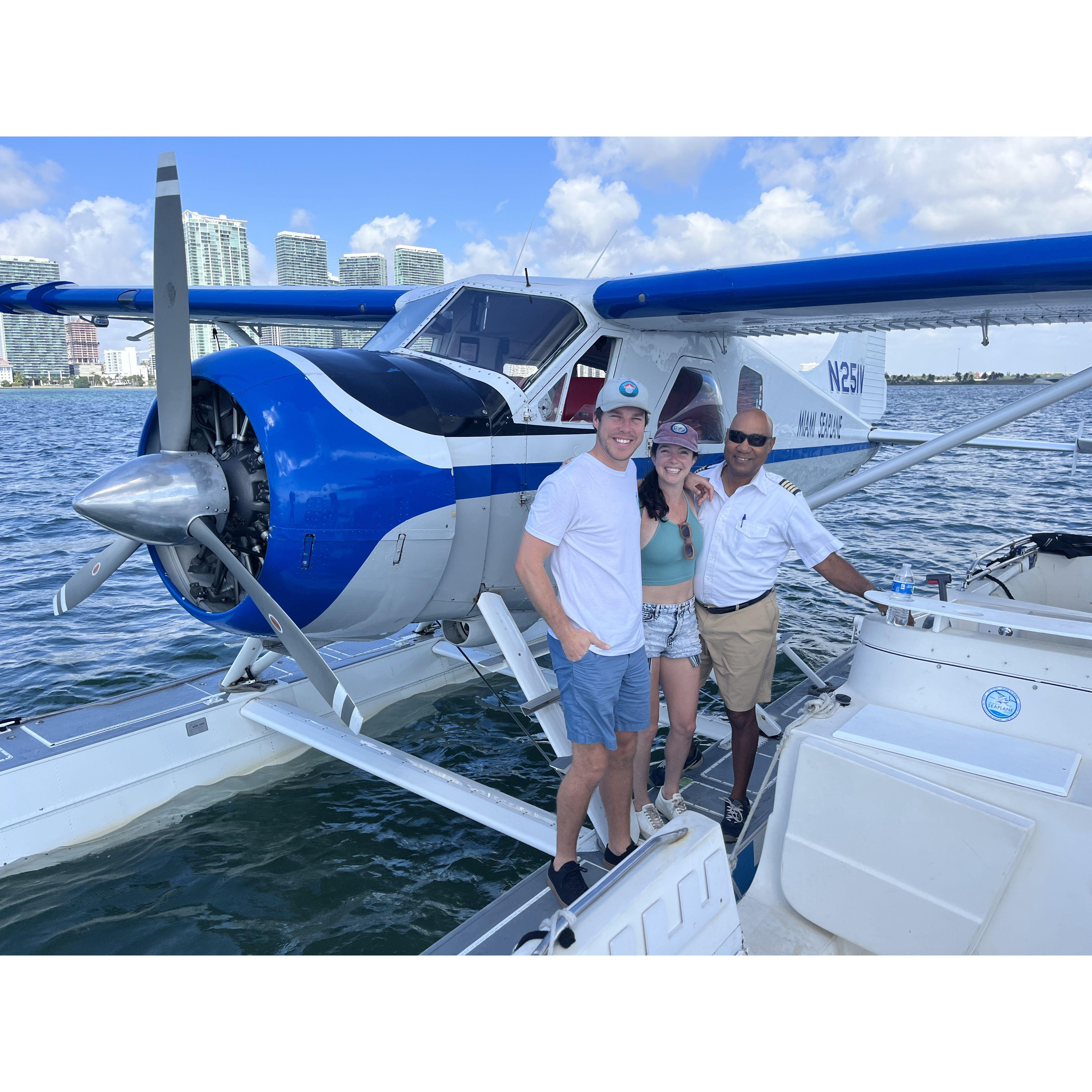 Sea plane adventure for Dalton's birthday!
