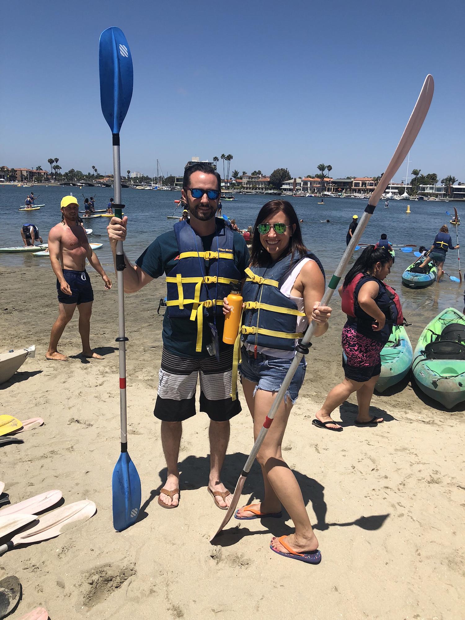 Kayaking in Long Beach