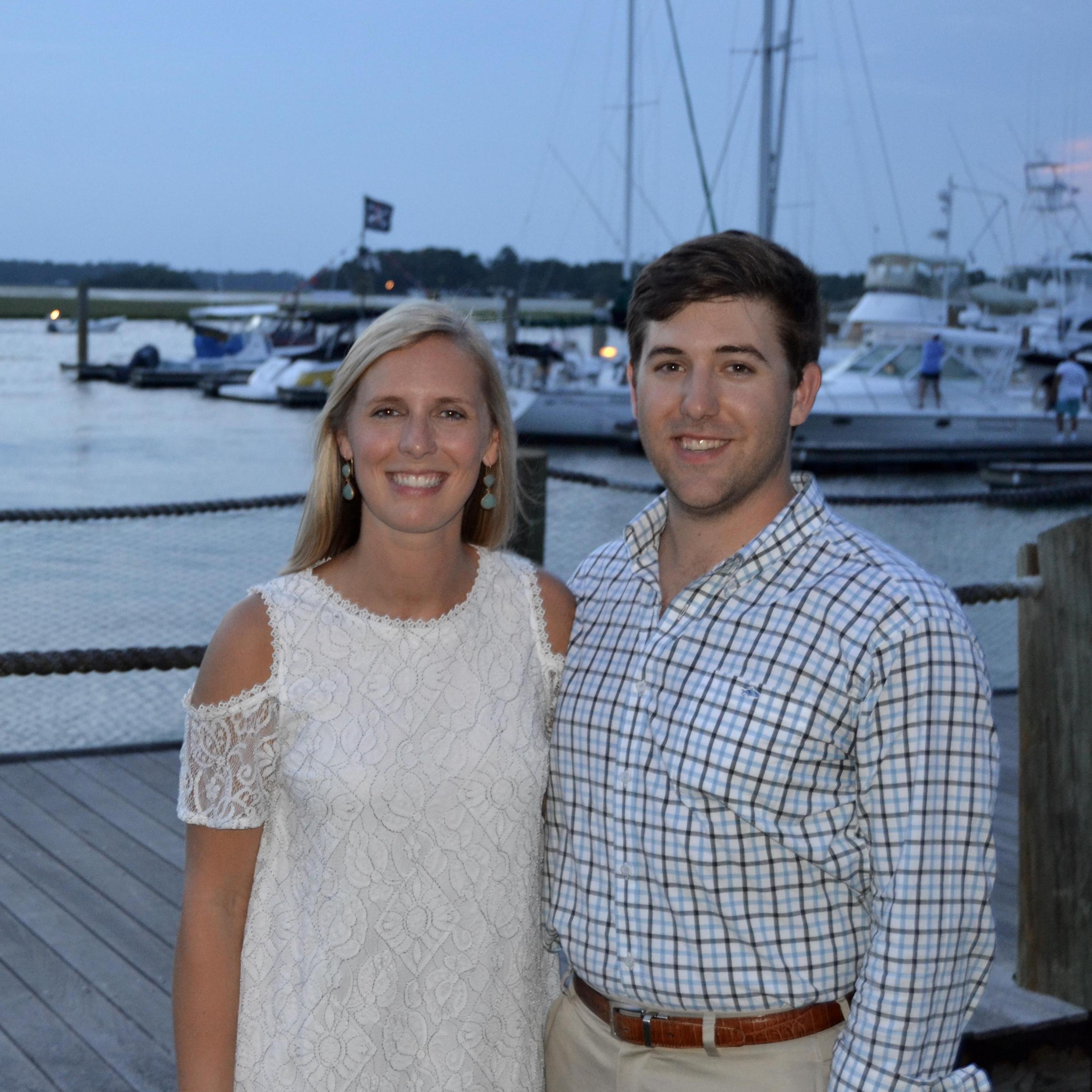 Engagement Party hosted in Charleston.