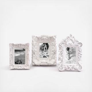 White Mod Assorted Frames, Set of 3