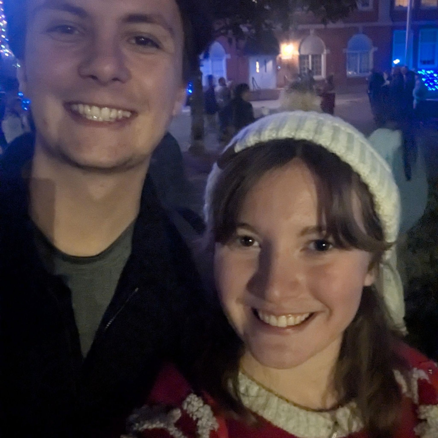 Christmas tree lighting ceremony at ETSU!