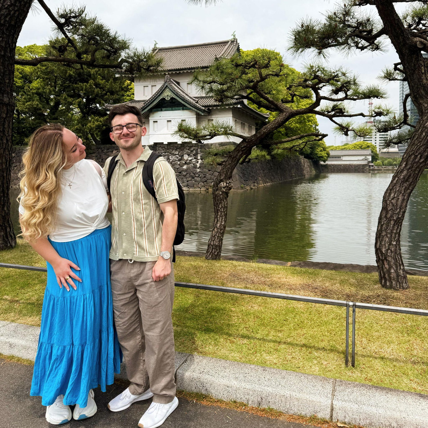 More Japan! This is the emperor's palace in Toyko!