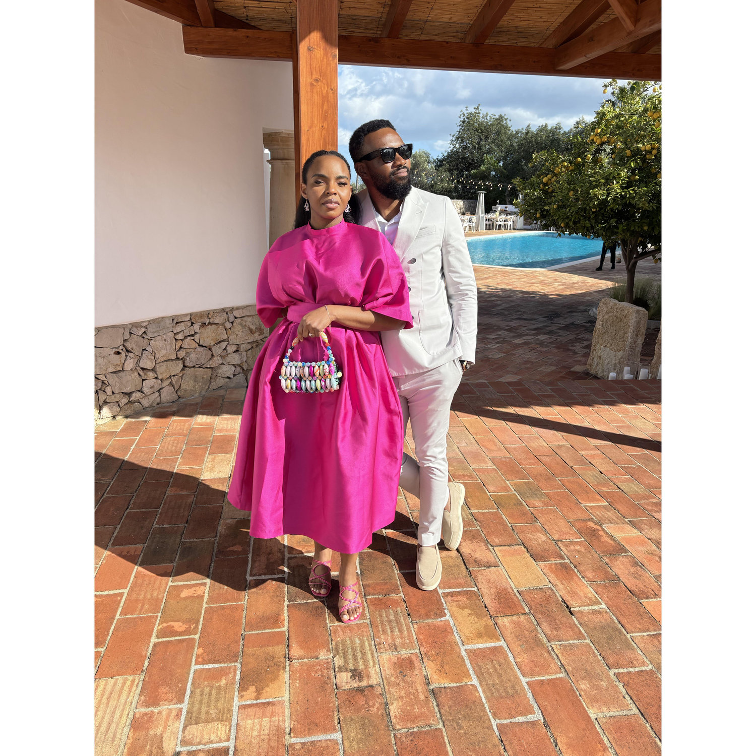 We started preparing for our wedding at other people's  wedding -Apologies Chinedu & Dami