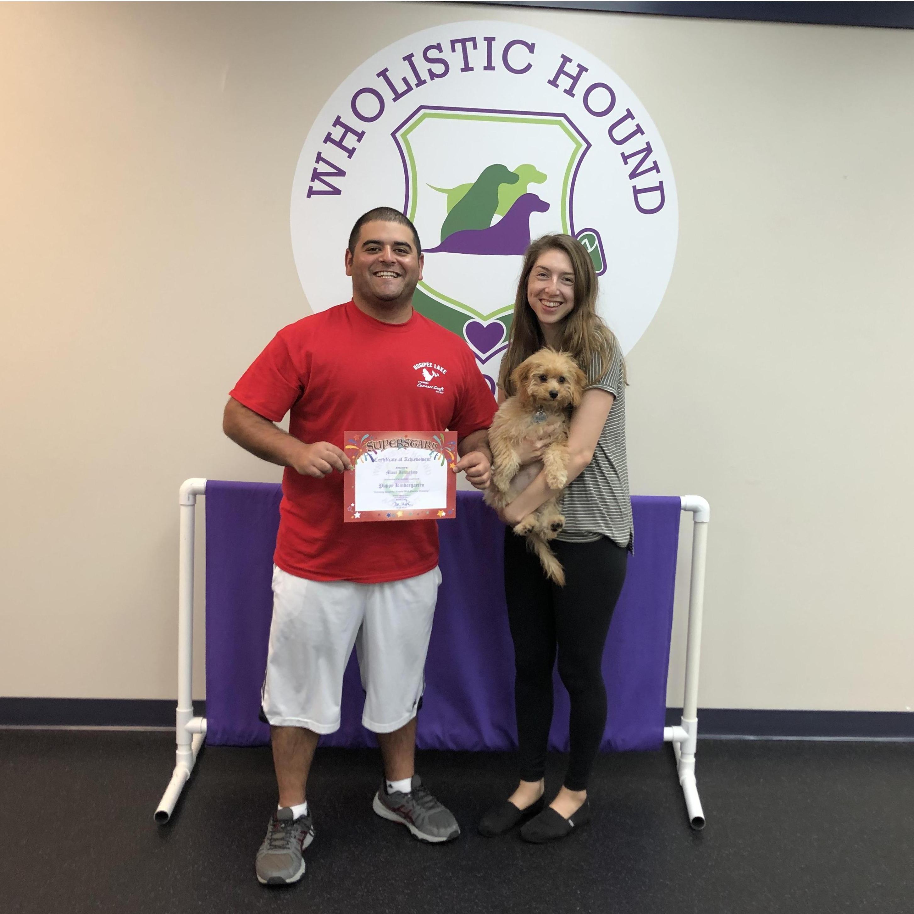 Puppy Kindergarten Graduate