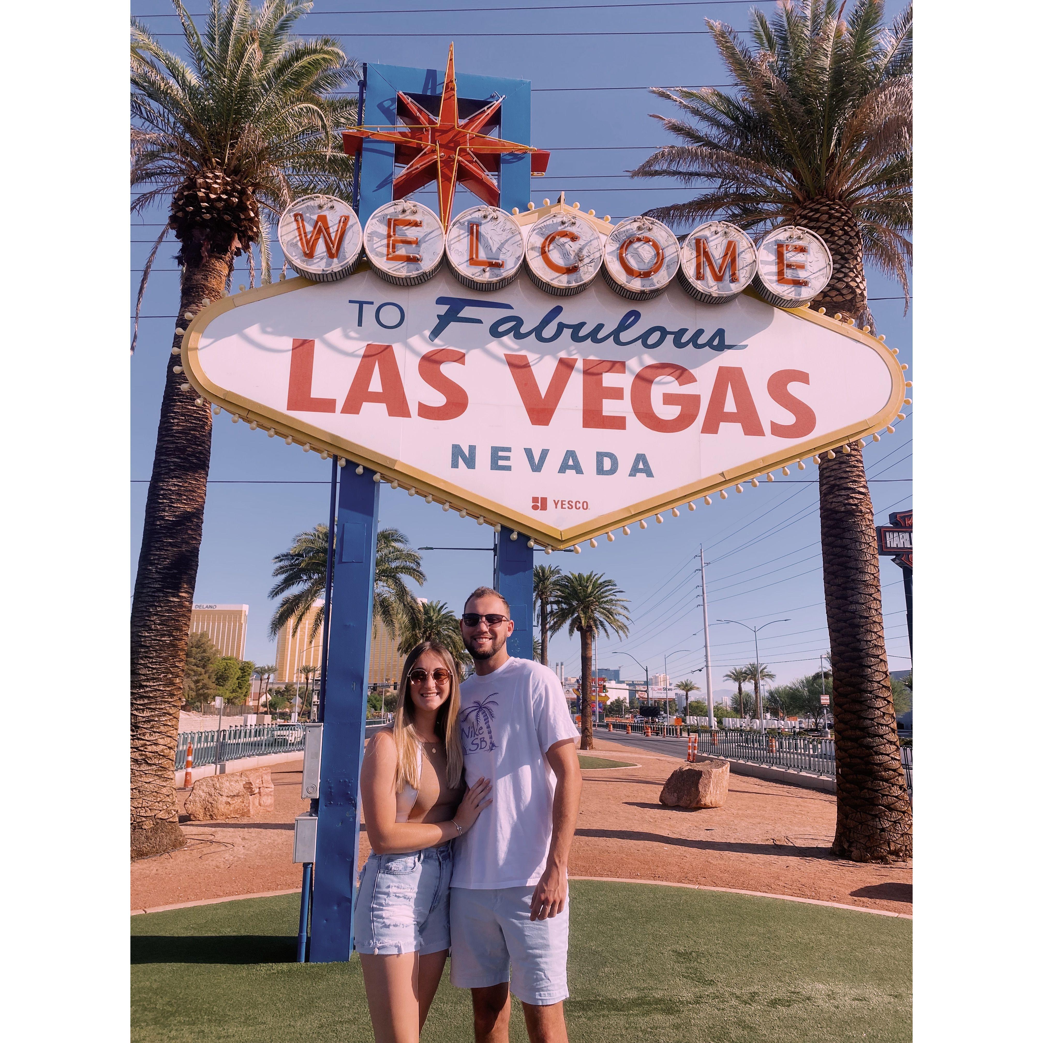 Jarret's first time in Vegas!!!