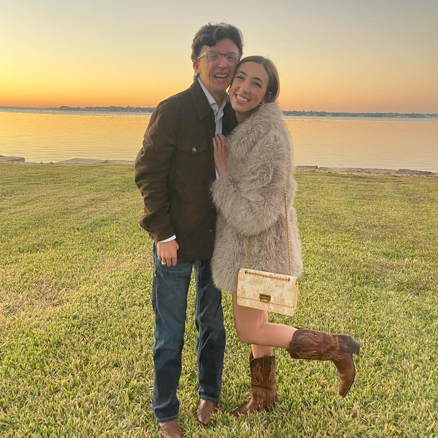 first wedding together as a couple!